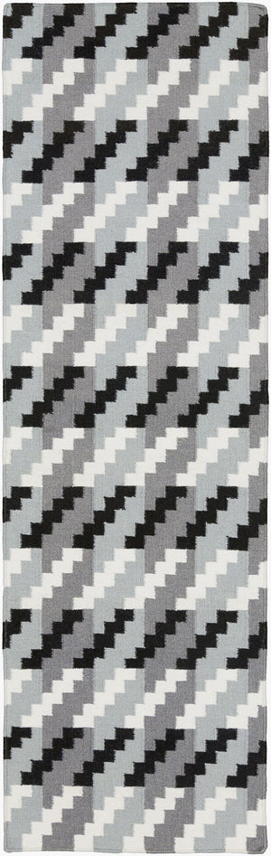 Surya Frontier Ft-103 Handmade 2' X 3' Wool Rug - Modern Decor, Durable, Easy Care, Natural Charm Slate Wool Ft133-268