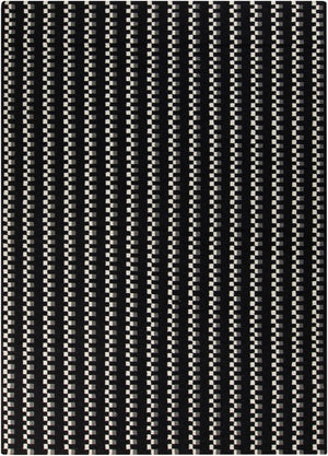 Surya Frontier Ft-103 Handmade 2' X 3' Wool Rug - Modern Decor, Durable, Easy Care, Natural Charm Black Wool Ft135-811