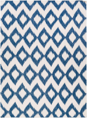 Surya Frontier Ft-103 Handmade 2' X 3' Wool Rug - Modern Decor, Durable, Easy Care, Natural Charm Navy Wool Ft165-811