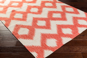 Surya Frontier Ft-103 Handmade 2' X 3' Wool Rug - Modern Decor, Durable, Easy Care, Natural Charm Cream Wool Ft173-268