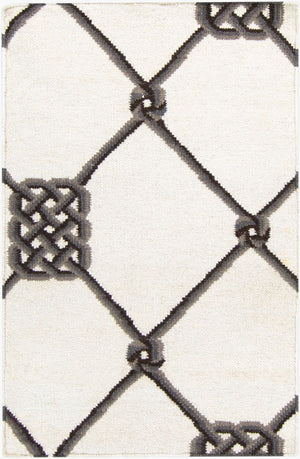 Surya Frontier Ft-103 Handmade 2' X 3' Wool Rug - Modern Decor, Durable, Easy Care, Natural Charm Light Beige Wool Ft181-23