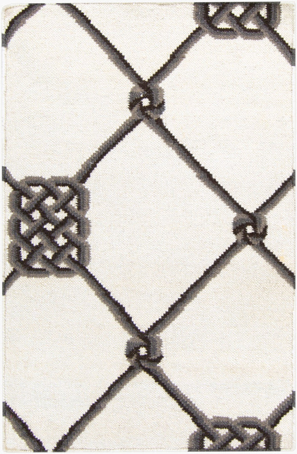 Surya Frontier Ft-103 Handmade 2' X 3' Wool Rug - Modern Decor, Durable, Easy Care, Natural Charm Light Beige Wool Ft181-23