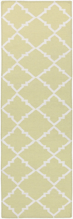 Surya Frontier Ft-220 Handmade 2' X 3' Wool Rug - Durable, Modern Decor With Natural Charm & Warranty Light Green Wool Ft220-268