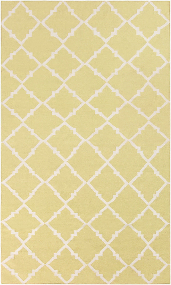 Surya Frontier Ft-220 Handmade 2' X 3' Wool Rug - Durable, Modern Decor With Natural Charm & Warranty Light Green Wool Ft220-913