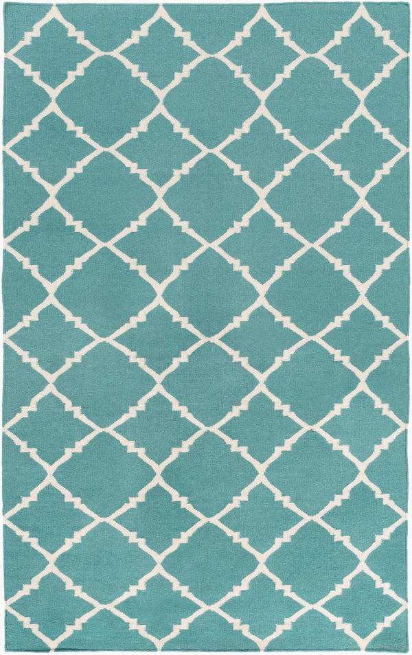 Surya Frontier Ft-220 Handmade 2' X 3' Wool Rug - Durable, Modern Decor With Natural Charm & Warranty Seafoam Wool Ft221-913
