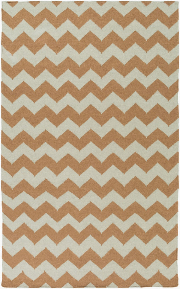 Surya Frontier Ft-220 Handmade 2' X 3' Wool Rug - Durable, Modern Decor With Natural Charm & Warranty Brown Wool Ft237-3656