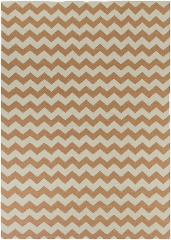 Surya Frontier Ft-220 Handmade 2' X 3' Wool Rug - Durable, Modern Decor With Natural Charm & Warranty Brown Wool Ft237-811