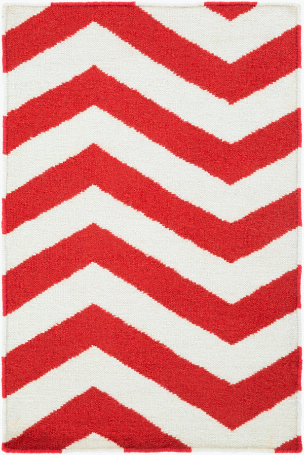 Surya Frontier Ft-220 Handmade 2' X 3' Wool Rug - Durable, Modern Decor With Natural Charm & Warranty White Wool Ft274-3656