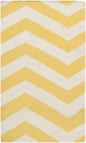 Surya Frontier Ft-220 Handmade 2' X 3' Wool Rug - Durable, Modern Decor With Natural Charm & Warranty White Wool Ft278-23