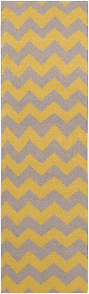 Surya Frontier Ft-220 Handmade 2' X 3' Wool Rug - Durable, Modern Decor With Natural Charm & Warranty Mustard Wool Ft290-268