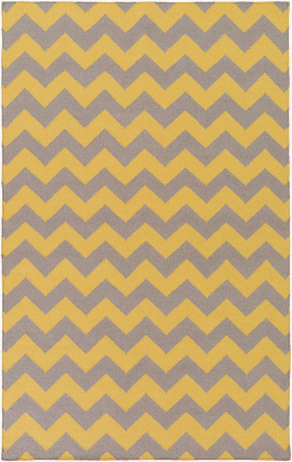 Surya Frontier Ft-220 Handmade 2' X 3' Wool Rug - Durable, Modern Decor With Natural Charm & Warranty Mustard Wool Ft290-913