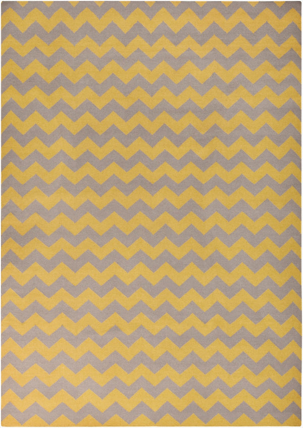 Surya Frontier Ft-220 Handmade 2' X 3' Wool Rug - Durable, Modern Decor With Natural Charm & Warranty Mustard Wool Ft290-811