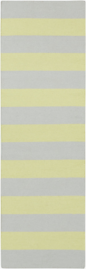 Surya Frontier Ft-220 Handmade 2' X 3' Wool Rug - Durable, Modern Decor With Natural Charm & Warranty Light Green Wool Ft292-268