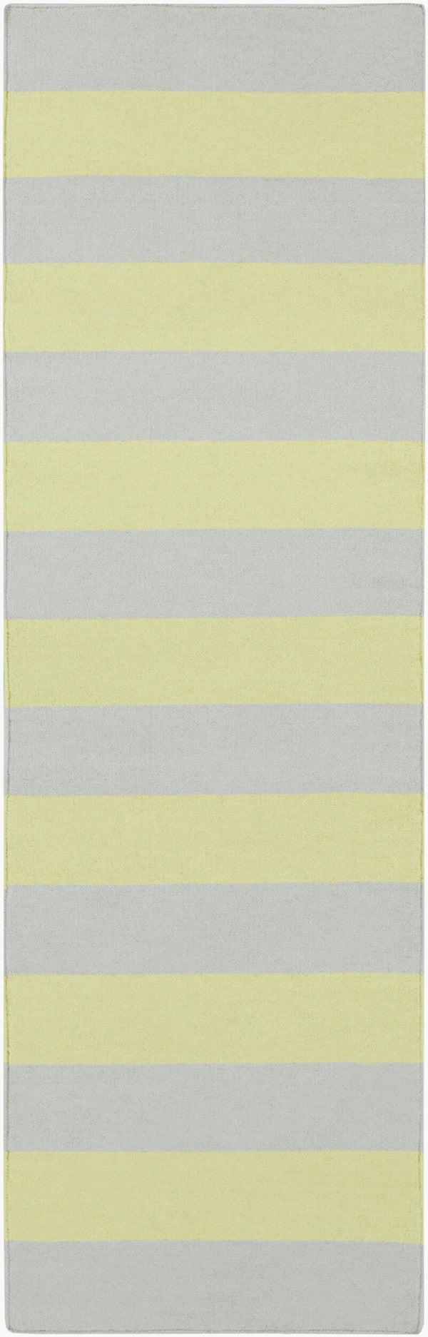 Surya Frontier Ft-220 Handmade 2' X 3' Wool Rug - Durable, Modern Decor With Natural Charm & Warranty Light Green Wool Ft292-268