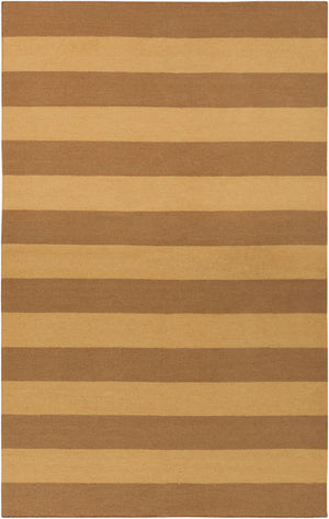 Surya Frontier Ft-220 Handmade 2' X 3' Wool Rug - Durable, Modern Decor With Natural Charm & Warranty Mustard Wool Ft300-913