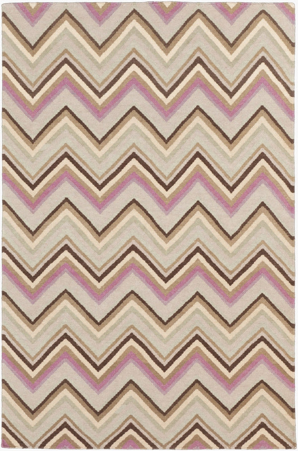 Surya Frontier Ft-304 Handmade 2' X 3' Wool Rug - Modern, Durable Design For Effortless Home Decor Style Light Beige Wool Ft304-58