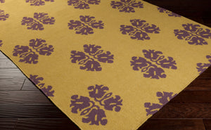 Surya Frontier Ft-304 Handmade 2' X 3' Wool Rug - Modern, Durable Design For Effortless Home Decor Style Olive Wool Ft361-268