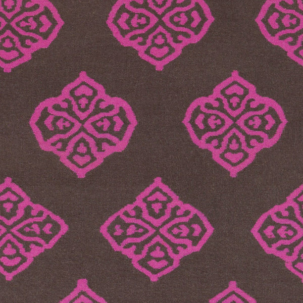 Surya Frontier Ft-304 Handmade 2' X 3' Wool Rug - Modern, Durable Design For Effortless Home Decor Style Medium Purple Wool Ft365-268