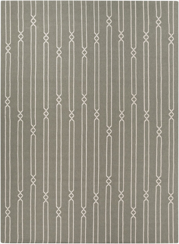 Surya Frontier Ft-304 Handmade 2' X 3' Wool Rug - Modern, Durable Design For Effortless Home Decor Style Beige Wool Ft367-811