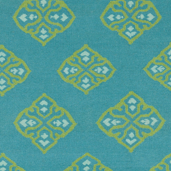 Surya Frontier Ft-304 Handmade 2' X 3' Wool Rug - Modern, Durable Design For Effortless Home Decor Style Teal Wool Ft371-3656