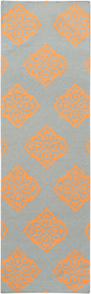 Surya Frontier Ft-304 Handmade 2' X 3' Wool Rug - Modern, Durable Design For Effortless Home Decor Style Orange Wool Ft372-268