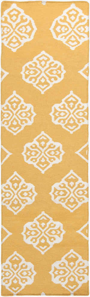 Surya Frontier Ft-304 Handmade 2' X 3' Wool Rug - Modern, Durable Design For Effortless Home Decor Style Mustard Wool Ft376-268