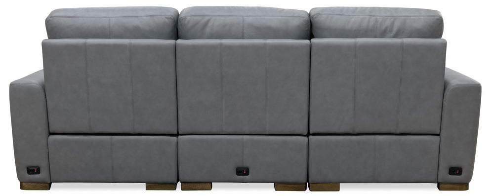 Hooker Furniture Optimus Power Reclining Sofa Top-grain Leather Three Seat Modern Living Room SS925-3PC3-094-S