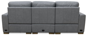 Hooker Furniture Optimus Power Reclining Sofa Top-grain Leather Three Seat Modern Living Room SS925-3PC3-094-S