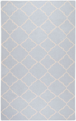 Surya Frontier Ft-220 Handmade 2' X 3' Wool Rug - Durable, Modern Decor With Natural Charm & Warranty Pale Blue Wool Ft40-23