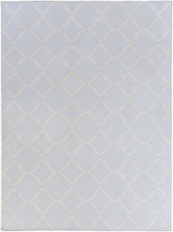 Surya Frontier Ft-220 Handmade 2' X 3' Wool Rug - Durable, Modern Decor With Natural Charm & Warranty Pale Blue Wool Ft40-811