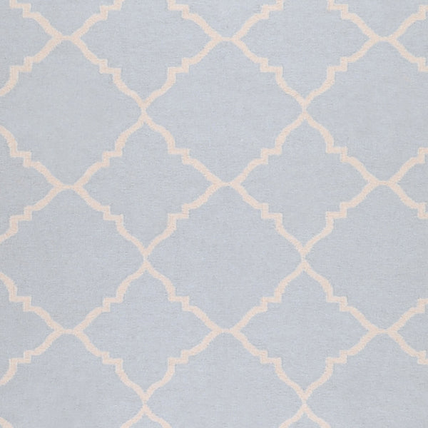 Surya Frontier Ft-220 Handmade 2' X 3' Wool Rug - Durable, Modern Decor With Natural Charm & Warranty Pale Blue Wool Ft40-23