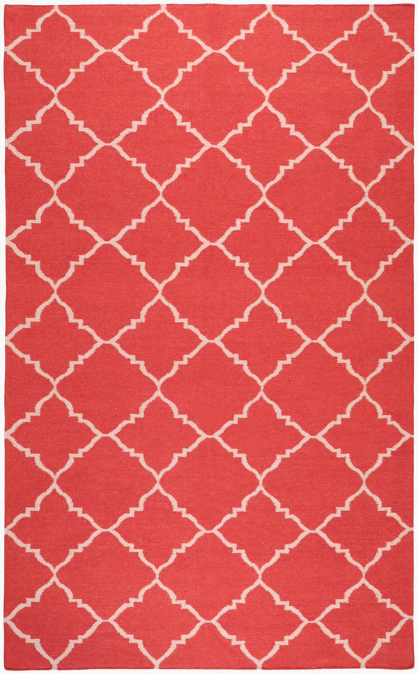 Surya Frontier Ft-220 Handmade 2' X 3' Wool Rug - Durable, Modern Decor With Natural Charm & Warranty Red Wool Ft41-913