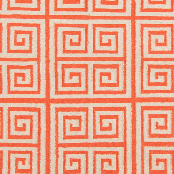 Surya Frontier 2'6" X 8' Handmade Wool Rug - Elegant Global Designs For Chic Home Decor & Durability Orange Wool Ft417-3656