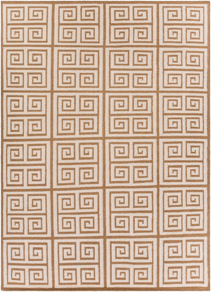 Surya Frontier 2'6" X 8' Handmade Wool Rug - Elegant Global Designs For Chic Home Decor & Durability Brown Wool Ft419-23