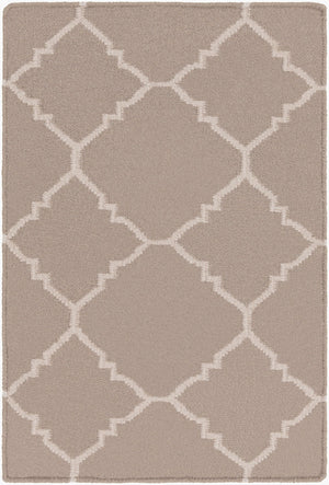 Surya Frontier Ft-220 Handmade 2' X 3' Wool Rug - Durable, Modern Decor With Natural Charm & Warranty Brown Wool Ft42-3656