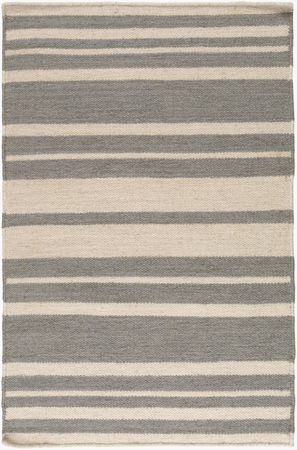 Surya Frontier Handmade Wool Flatweave Area Rug Artisan Woven Accent for Entryway or Bath FT428-23