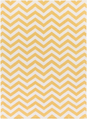 Surya Frontier 2'6" X 8' Handmade Wool Rug - Elegant Global Designs For Chic Home Decor & Durability Mustard Wool Ft453-811