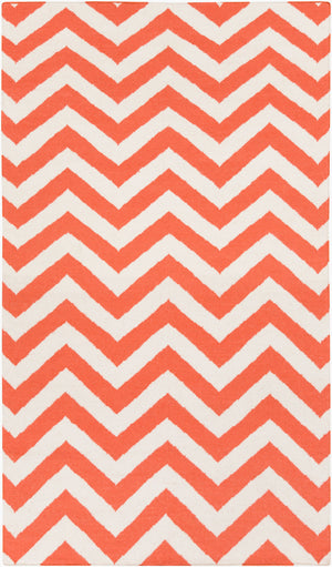 Surya Frontier 2'6" X 8' Handmade Wool Rug - Elegant Global Designs For Chic Home Decor & Durability Red Wool Ft456-58