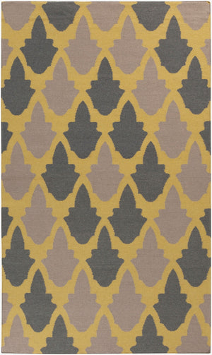 Surya Frontier 2'6" X 8' Handmade Wool Rug - Elegant Global Designs For Chic Home Decor & Durability Olive Wool Ft462-3656