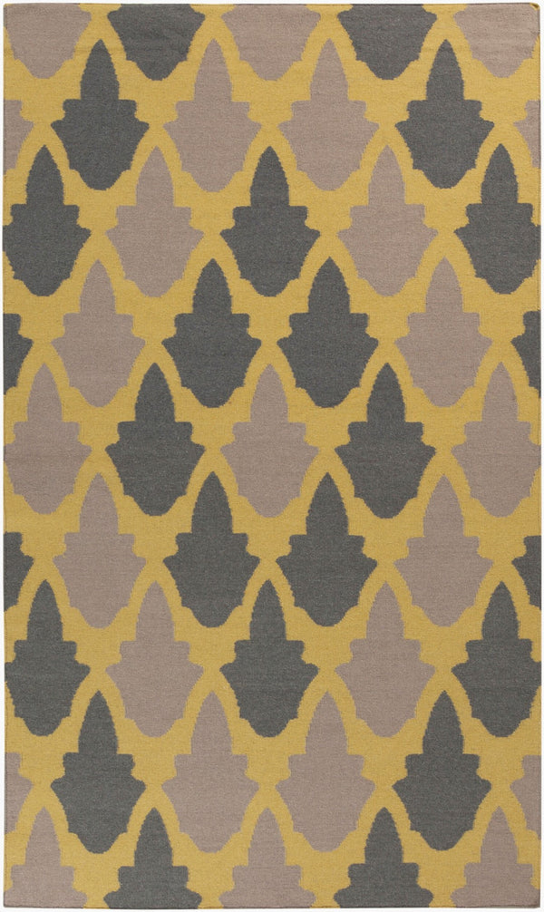 Surya Frontier 2'6" X 8' Handmade Wool Rug - Elegant Global Designs For Chic Home Decor & Durability Olive Wool Ft462-3656