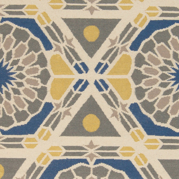 Surya Frontier 2'6" X 8' Handmade Wool Rug - Elegant Global Designs For Chic Home Decor & Durability Navy Wool Ft464-268