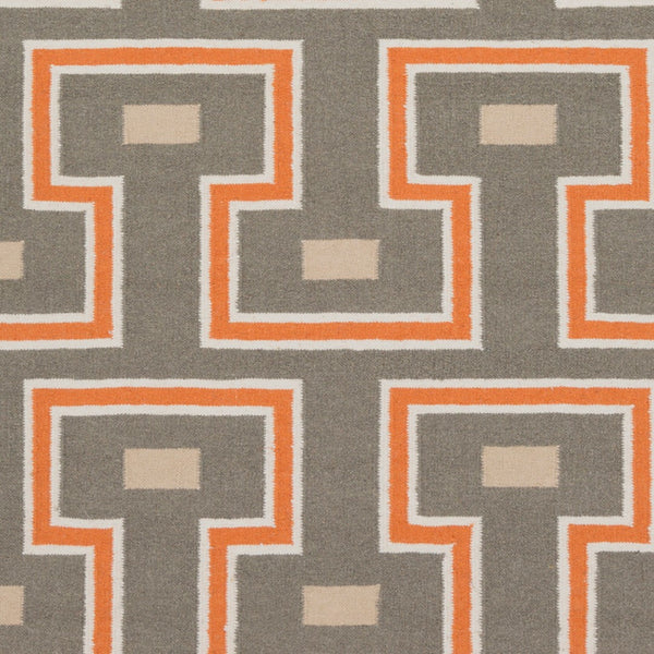 Surya Frontier 2'6" X 8' Handmade Wool Rug - Elegant Global Designs For Chic Home Decor & Durability Charcoal Wool Ft471-23