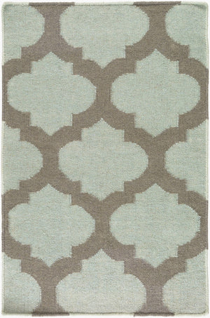 Surya Frontier Ft-103 Handmade 2' X 3' Wool Rug - Modern Decor, Durable, Easy Care, Natural Charm Charcoal Wool Ft479-3656