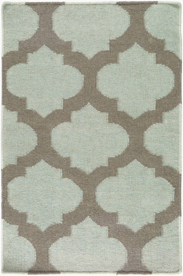 Surya Frontier Ft-103 Handmade 2' X 3' Wool Rug - Modern Decor, Durable, Easy Care, Natural Charm Charcoal Wool Ft479-3656