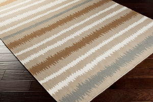 Surya Frontier 2'6" X 8' Handmade Wool Rug - Elegant Global Designs For Chic Home Decor & Durability Brown Wool Ft489-268