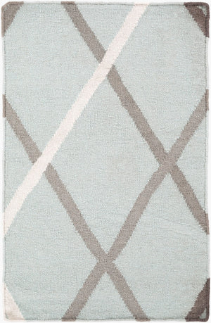 Surya Frontier 2'6" X 8' Handmade Wool Rug - Elegant Global Designs For Chic Home Decor & Durability Seafoam Wool Ft490-3656