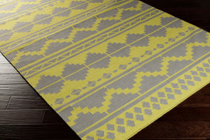 Surya Frontier 2'6" X 8' Handmade Wool Rug - Elegant Global Designs For Chic Home Decor & Durability Olive Wool Ft494-23