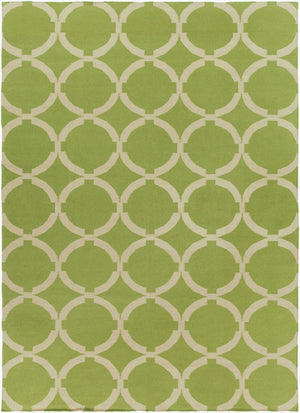 Surya Frontier 2'6" X 8' Handmade Wool Rug - Elegant Global Designs For Chic Home Decor & Durability Olive Wool Ft495-811