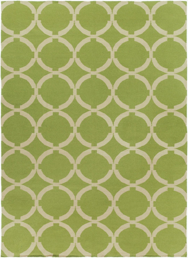 Surya Frontier 2'6" X 8' Handmade Wool Rug - Elegant Global Designs For Chic Home Decor & Durability Olive Wool Ft495-811
