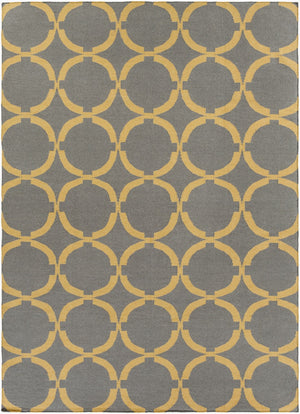 Surya Frontier 2'6" X 8' Handmade Wool Rug - Elegant Global Designs For Chic Home Decor & Durability Gray Wool Ft499-811